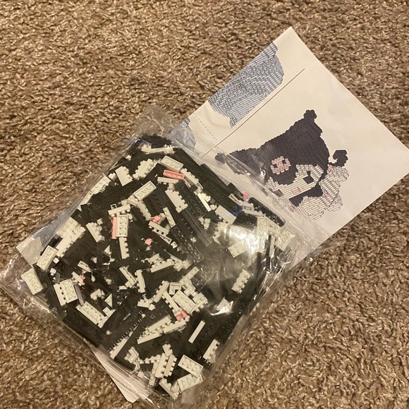 Sanrio Kuromi Character Lego Nano Blocks - Picture 2 of 2